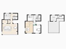 绿地荷兰小镇 叠拼别墅 大楼台