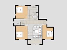 佰和悦府小高打头中高楼层精装未住一拖四日立空调
