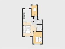 西安路 兴港花园 封闭小区 南北向