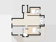 房子南北通透,高楼层,视野好,光线好