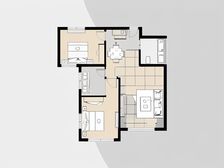 柏泉庄园雁鸣园B区,电梯房,观景好楼层,采光好,