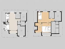 新港名都花园顶楼复式五室三卫出售,豪华装修,带自行车库,满二