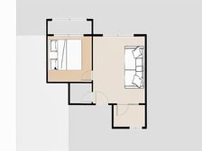 北山音乐广场,加装电梯房,业主精装修出行方便