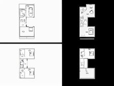 龙山望府联排中间套全新毛坯,看房有钥匙