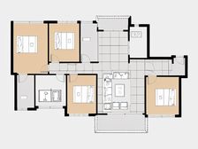 精装大平层 高层非楼顶!!南北的对流 合理还加即卖