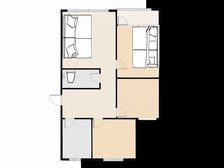 青羊宫 楼梯房 户型方正 采光好