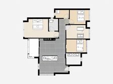 横厅4房2卫,改善性住房,业主诚意出售。