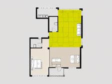 中正公馆 电梯洋房顶加阁,阁楼单独走楼梯采光视野好