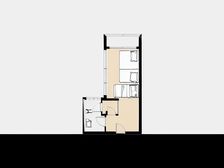 汇景上层 单间出售 厅出阳台 户型方正