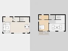 龙湖尘林间,下叠别墅,能停三台车,小区中间位置