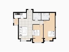 凯旋豪庭 高档小区 精装十楼 户型好 八一公园 好位置