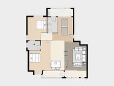 中正公馆6层电梯洋房 一梯两户 全明格局 80米大楼距