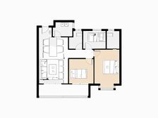 次新房,户型端正,全天采光;精装修,视野开阔。