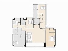 天鹅堡大平层 望摩天轮 毛坯任性装