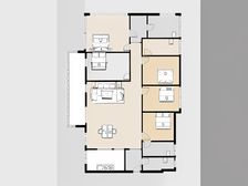 天鹅湖精装5房 户型方正实用 可带双车位出售