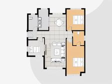 雁滩 银河国际二期 毛坯价格便宜 随时可看房