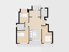 纯洋房社区,适合居家,挨着轻轨复兴站,小区环境好