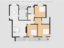 圣淘沙花园一线江景,看房方便!