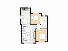 亿海贤府 雕塑公园 海景小区 南北户型 近万达 公交