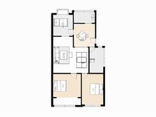 烟台大学旁,南北通透精装修,带小棚