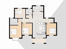 配套齐全,4开间朝南户型好,有一个入户花园