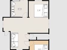 学府花苑 3室2厅 南 北