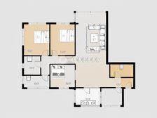 巴蜀综合楼 3室1厅 东南