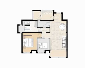 出行方便,小区环境好,户型方正,居住方便舒适