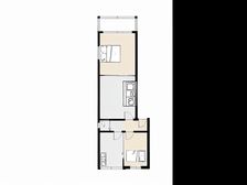 巴山加油站旧房改造区域两室一厅楼梯房懂的来