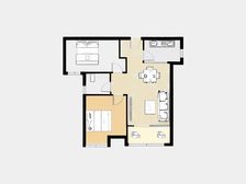 艾溪湖东,绿都悦府精装两室诚心出售。