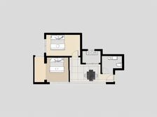 新景家园东区 1室1厅 西