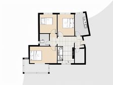 兰大家属院,正规电梯3室,南北通透,采光好