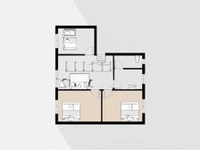 大学路10号 3室1厅 西南 西