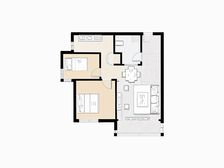 近华南 成熟商圈 两室 南客厅 中间层