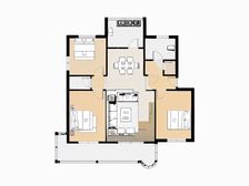 馨园小区 三室两厅两卫 南北通透 户型方正 有院子