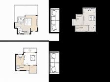 双拼别墅,私密性高,附带车位花园,大型小区管理