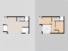 电建洺悦府 2室1厅 西南