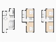 精装联排别墅,前后带花园,交通方便,小区绿化好!!