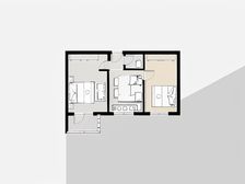 黄花城水长城附近 长城溪溪小镇 双南向两居室