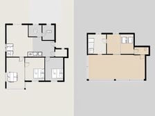 空中花园,一梯一户,带汽车库,大露台,阳光房