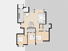 金广东海岸封闭小区 装修保持好 手续清晰 南北