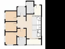 万科珠江东岸86平3房拎包入住出售