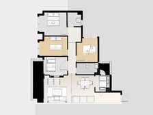 万达旁次新房,品质楼盘两梯四户,酒店式入户大堂