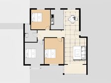 东大公寓 3室2厅 南