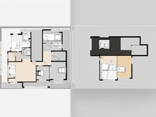 别墅小区,采光好,带车库,买一层增一层,看中可谈