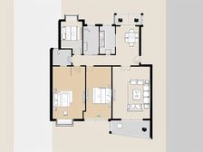 房子户型好,通透,全天阳光,出行方便,配套成熟。