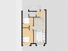 万达华府 人车分流,精装电梯中层两房