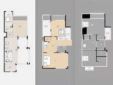 佛山新城 依云水岸四期双联排别墅 毛坯