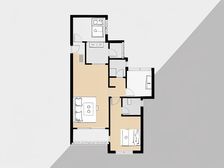 奥园花园小区 房子中层 户型对流 南向单位 看房方便