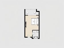 河洛路建业华阳峰度毛坯一室看房方便